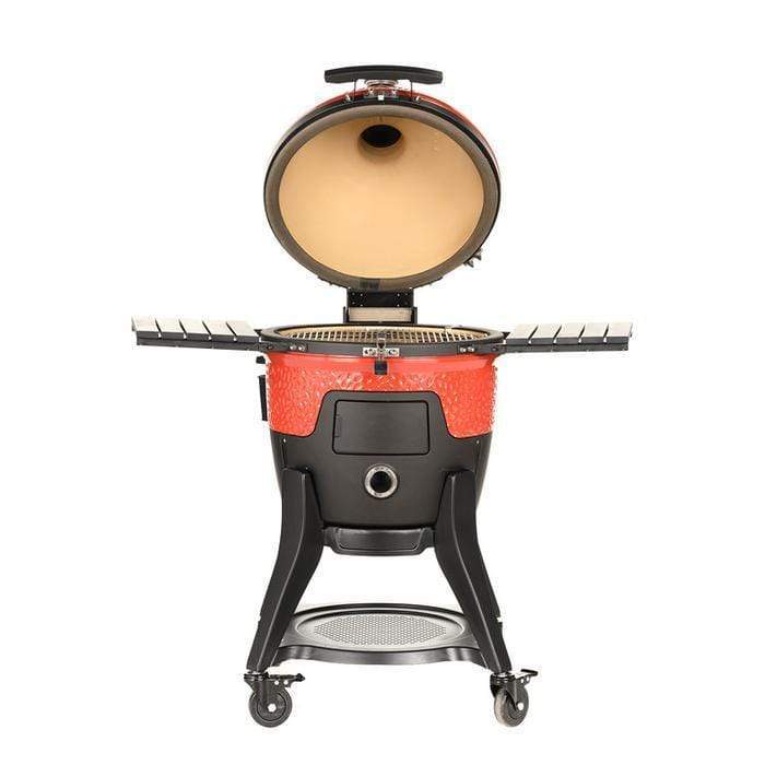 Kamado Joe Kamado Joe Pellet Joe Ceramic Grill & Smoker Pellet / Red KJ15260020 Freestanding Pellet Grill 811738026954