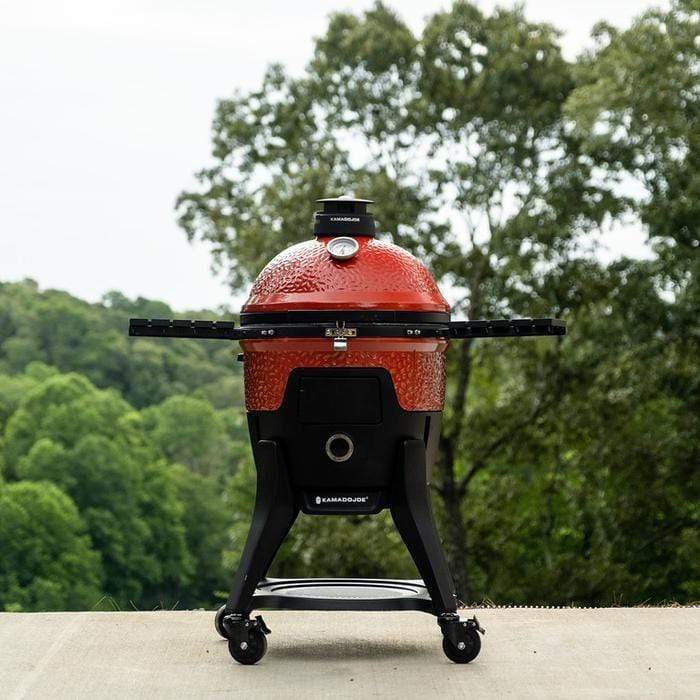 Kamado Joe Kamado Joe Pellet Joe Ceramic Grill & Smoker Pellet / Red KJ15260020 Freestanding Pellet Grill 811738026954