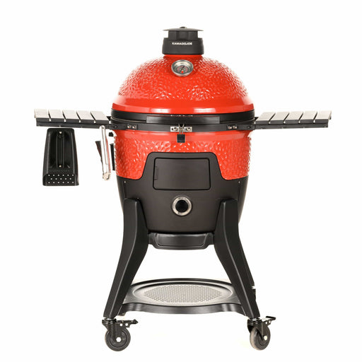 Kamado Joe Kamado Joe Pellet Joe Ceramic Grill & Smoker Pellet / Red KJ15260020 Freestanding Pellet Grill 811738026954