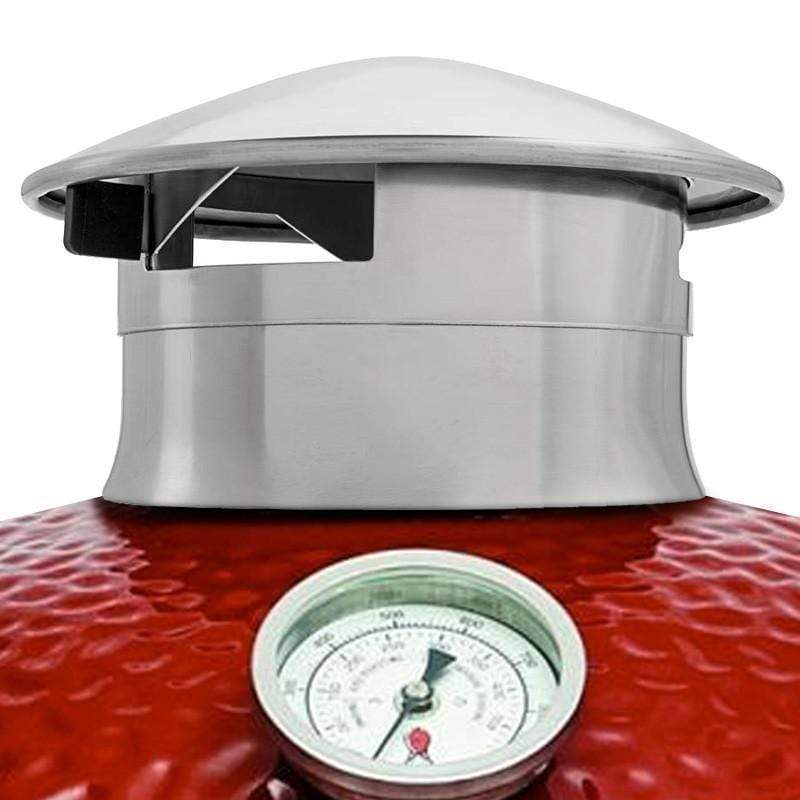 Kamado Joe Smokeware Kamado Joe Chimney Cap Damper - Stainless SMOKE201 Part Charcoal BBQ