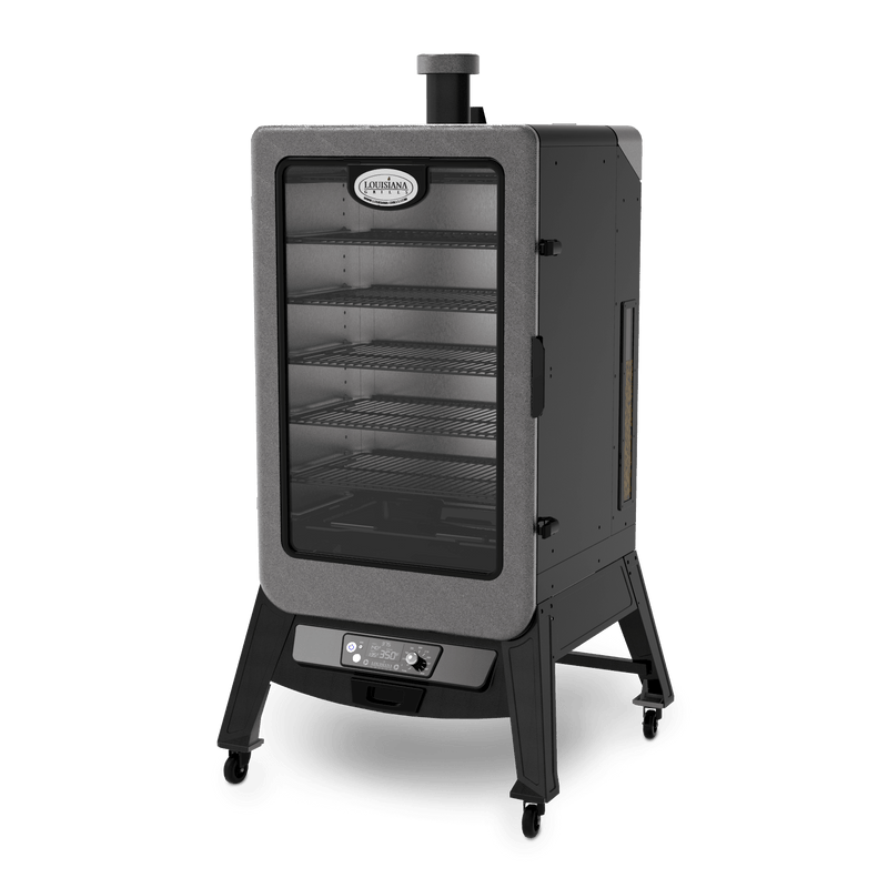Louisiana Grills Louisiana Grills 7-Series Wood Pellet Vertical Smoker LGV7PC1 Pellet / Black 65700 Freestanding Pellet Grill 684678041710