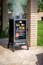 Louisiana Grills Louisiana Grills 7-Series Wood Pellet Vertical Smoker LGV7PC1 Pellet / Black 65700 Freestanding Pellet Grill 684678041710