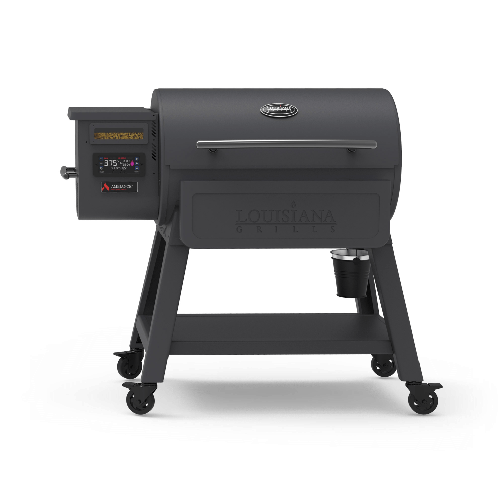 Louisiana Grills Louisiana Grills Ambiance Bull Pit 1000 Pellet Grill & Smoker w/ WIFI Control 10959 Pellet / Black 10959 Freestanding Pellet Grill