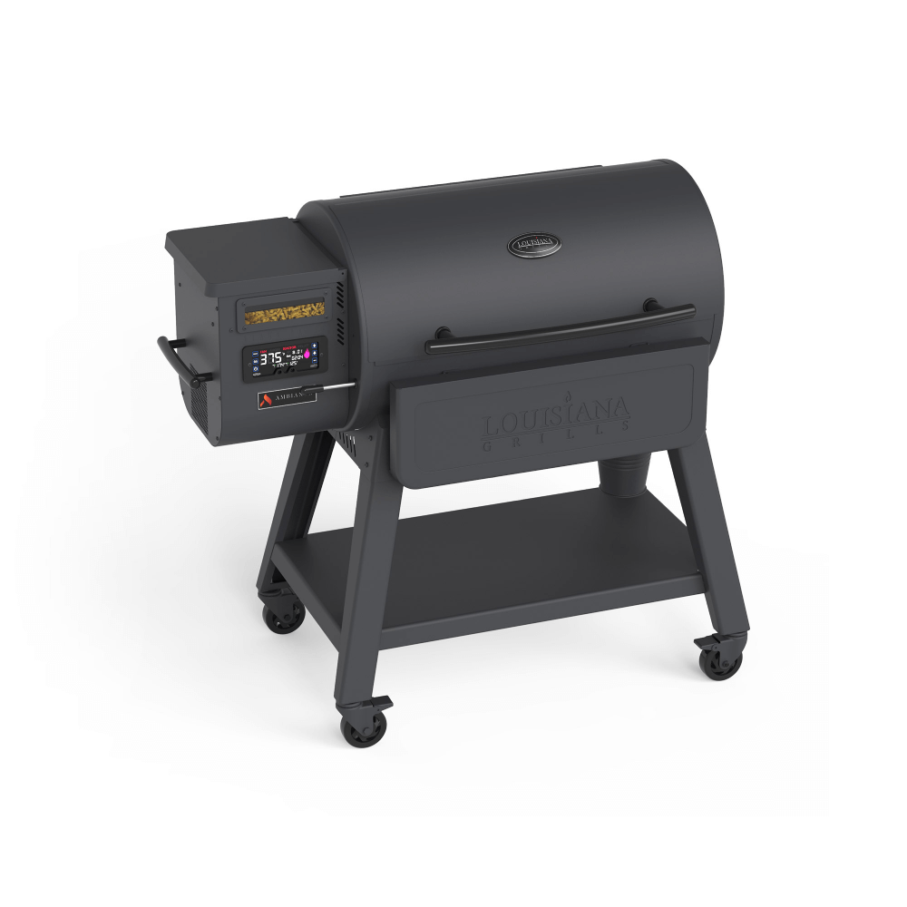 Louisiana Grills Louisiana Grills Ambiance Bull Pit 1000 Pellet Grill & Smoker w/ WIFI Control 10959 Pellet / Black 10959 Freestanding Pellet Grill