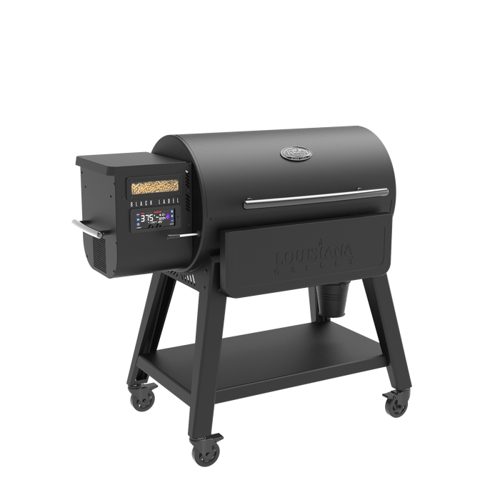 Louisiana Grills Louisiana Grills Black Label 1000 Pellet Grill & Smoker w/ WIFI Control Pellet / Black 10670 Freestanding Pellet Grill