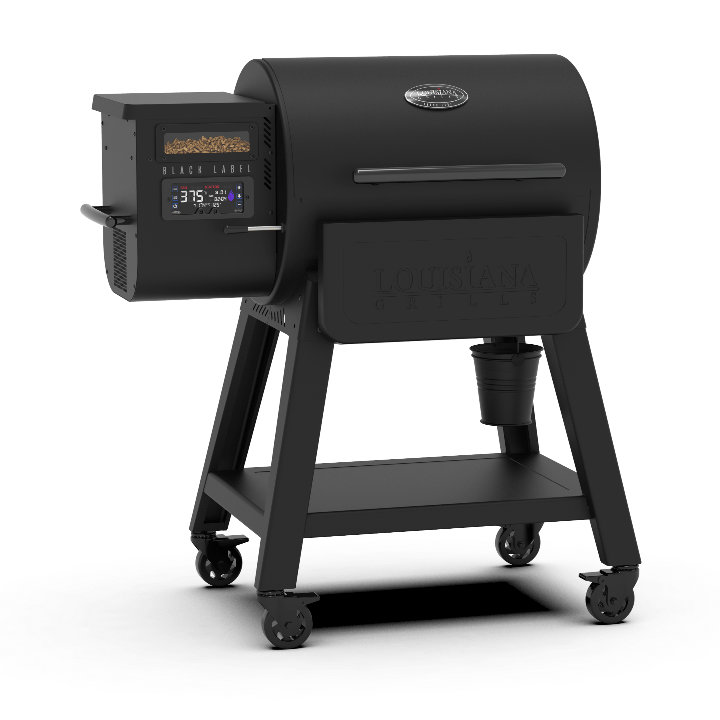 Louisiana Grills Louisiana Grills Black Label 800 Pellet Grill & Smoker with WIFI Control Pellet / Black 10669 Freestanding Pellet Grill 684678106693