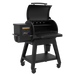 Louisiana Grills Louisiana Grills Black Label 800 Pellet Grill & Smoker with WIFI Control Pellet / Black 10669 Freestanding Pellet Grill 684678106693