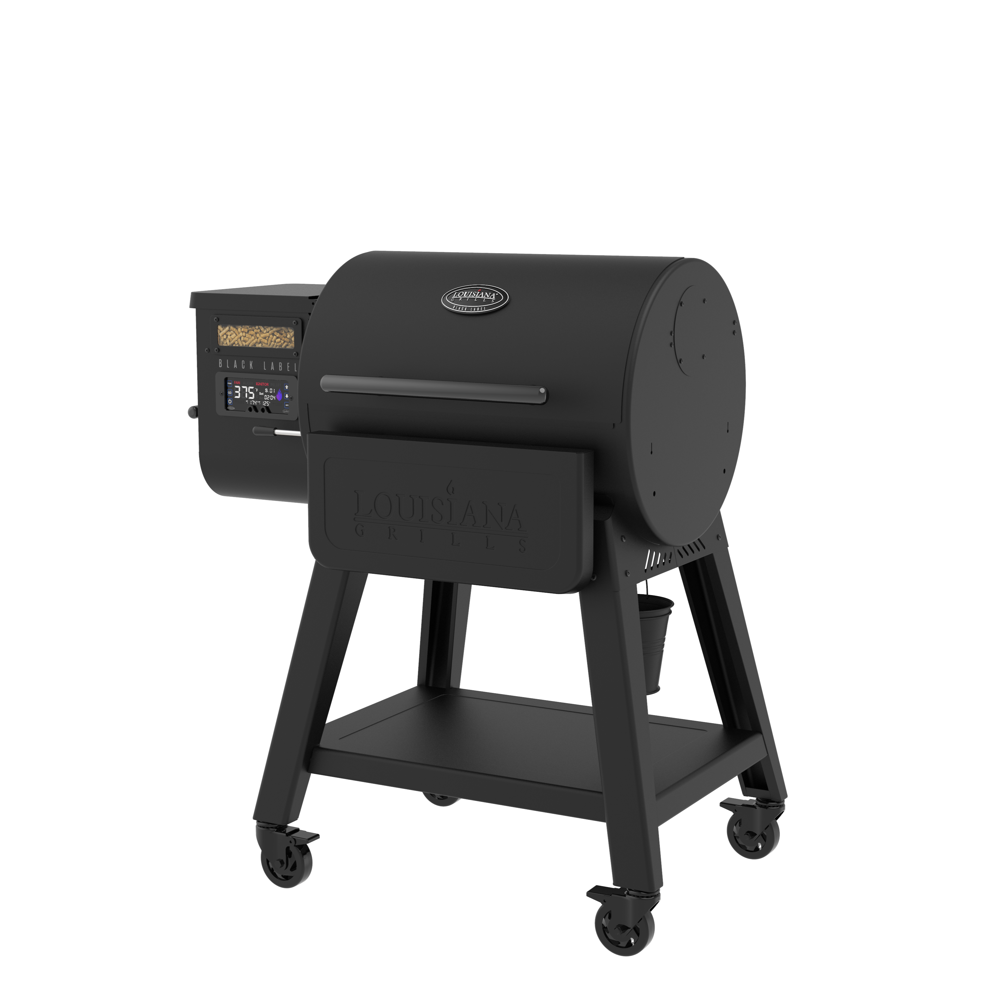 Louisiana Grills Louisiana Grills Black Label 800 Pellet Grill & Smoker with WIFI Control Pellet / Black 10669 Freestanding Pellet Grill 684678106693