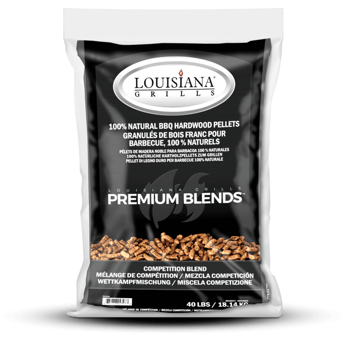 Louisiana Grills Louisiana Grills Competition Blend Wood Pellets (40lb) 55405 Accessory Smoker Wood Chip & Chunk 684678043073