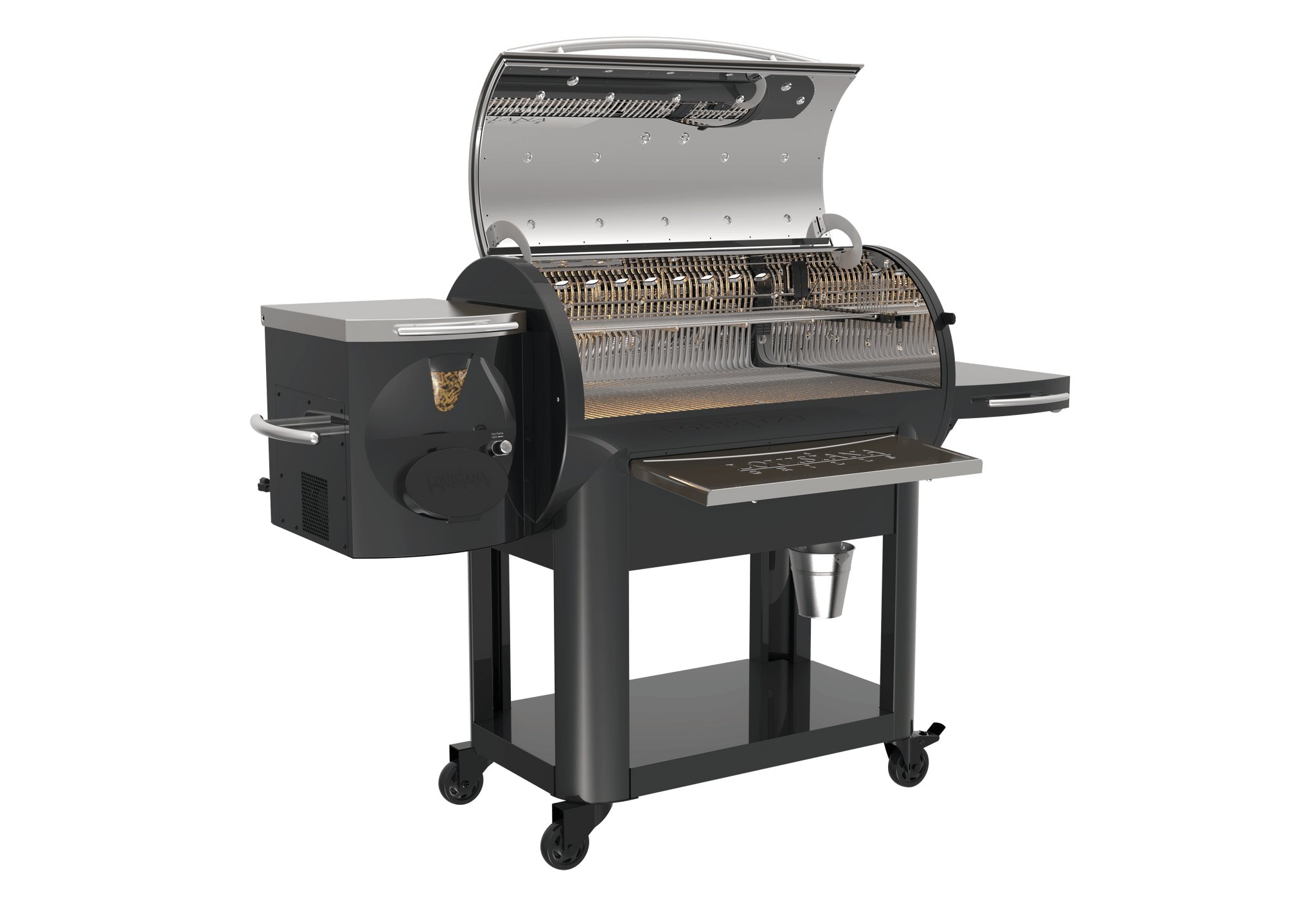 Louisiana Grills Louisiana Grills Founders Legacy 1200 Pellet Grill & Smoker w/ WIFI Control Pellet / Stainless Steel 10680 Freestanding Pellet Grill 684678106808