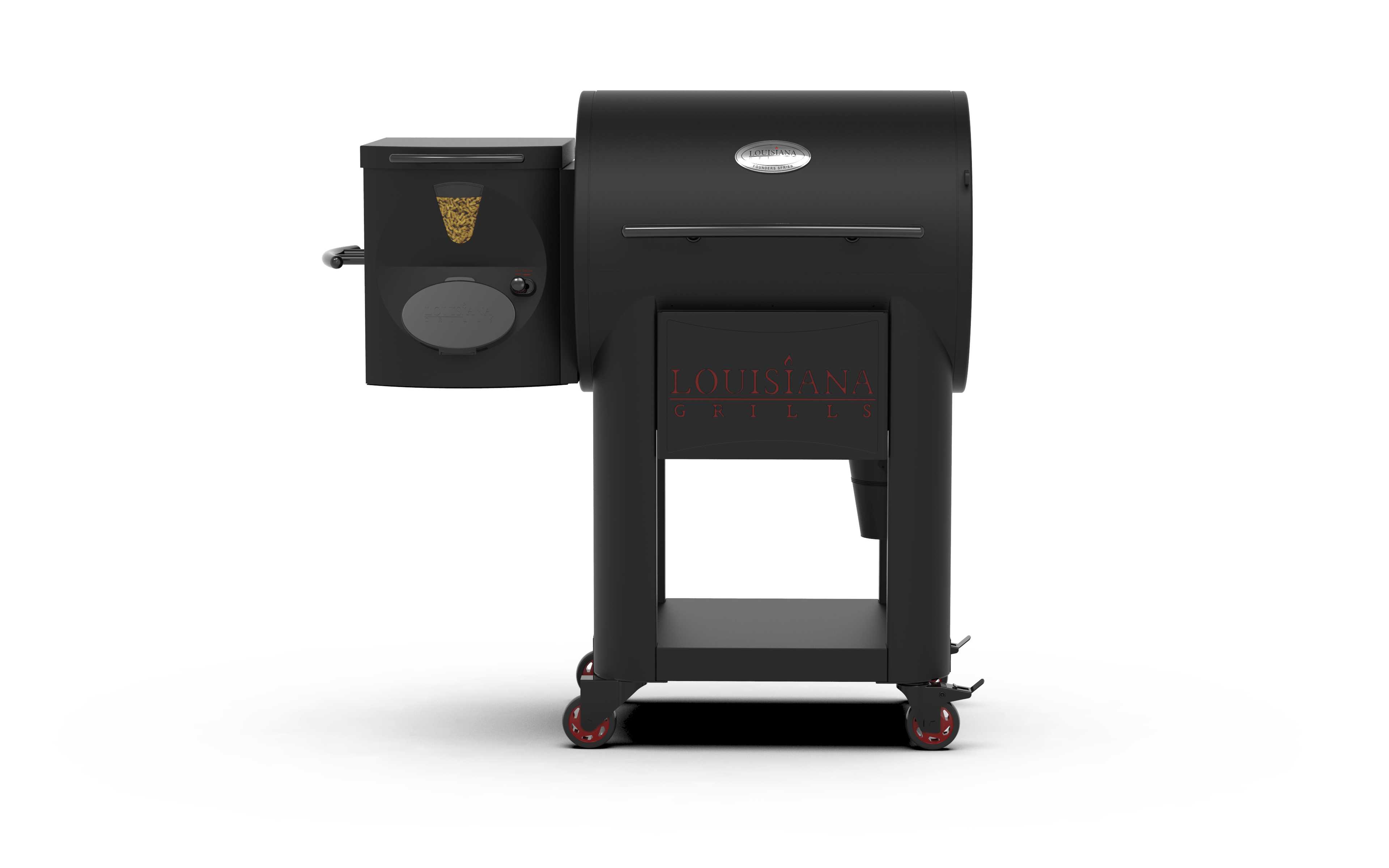 Louisiana Grills Louisiana Grills Founders Premier 800 Pellet Grill & Smoker w/ WIFI Control Pellet / Black 10677 Freestanding Pellet Grill 684678106778