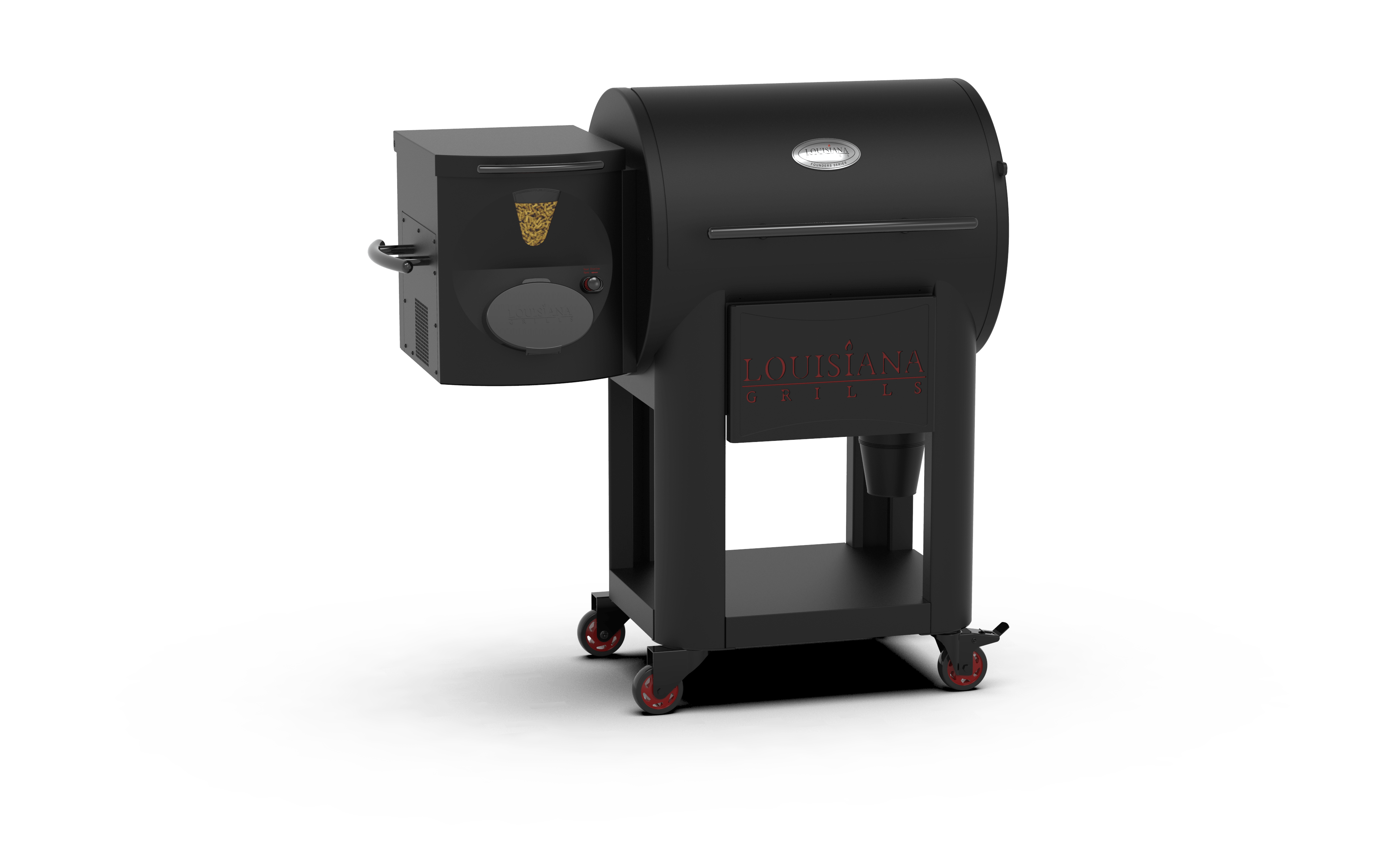 Louisiana Grills Louisiana Grills Founders Premier 800 Pellet Grill & Smoker w/ WIFI Control Pellet / Black 10677 Freestanding Pellet Grill 684678106778