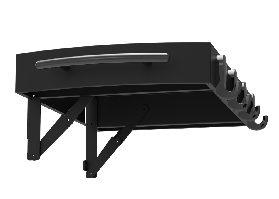 Louisiana Grills Louisiana Grills Side Shelf (Fits All Founders Premier Series Grills) 20433 Accessory Side Shelves & Table 684678204337