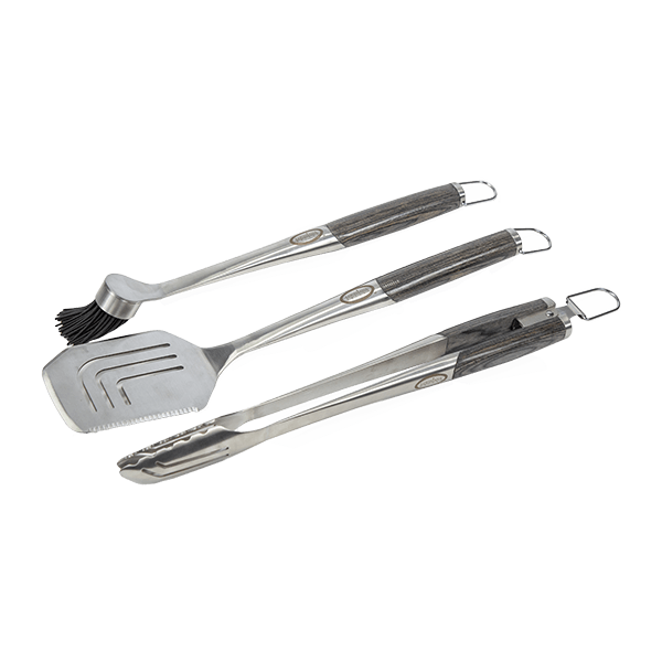 Louisiana Grills Louisiana Grills Stainless Steel 3 Piece Tool Set 200008 Accessory Food Prep Tool 648678200087