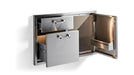 Lynx Lynx 42" Classic Access Door & Drawer Combo - LSA42 LSA42 Outdoor Kitchen Drawers 810043023139