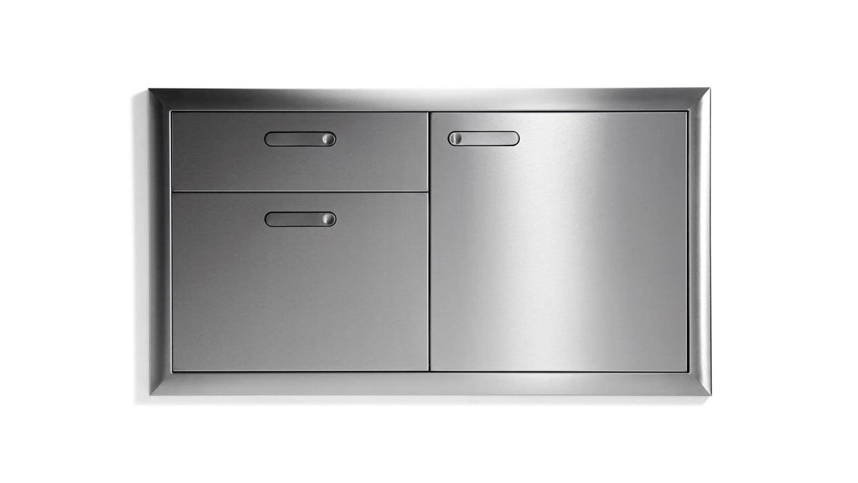 Lynx Lynx 42" Ventana Access Door & Double Drawer Combo - LSA42-4 LSA42-4 Outdoor Kitchen Drawers 810043023481