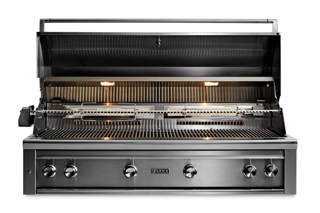 Lynx Lynx 54" Built In Grill 1 Trident with Rotisserie Built-in Gas Grill