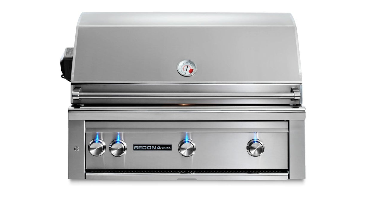 Lynx Sedona 36" Built-In Grill with 3 Stainless Steel Burner and Rotisserie (L601R) Built-in Gas Grill