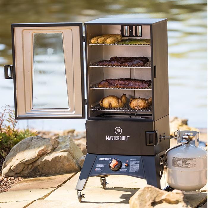 Masterbuilt Masterbuilt 40" ThermoTemp XL Propane Smoker Propane / Black MB20051316 Freestanding Charcoal Smoker 094428272620