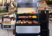 Masterbuilt Masterbuilt Gravity 1050 Digital Charcoal Grill & Smoker w/ WIFI Control Charcoal / Black MB20041220 Freestanding Charcoal Grill 094428276581