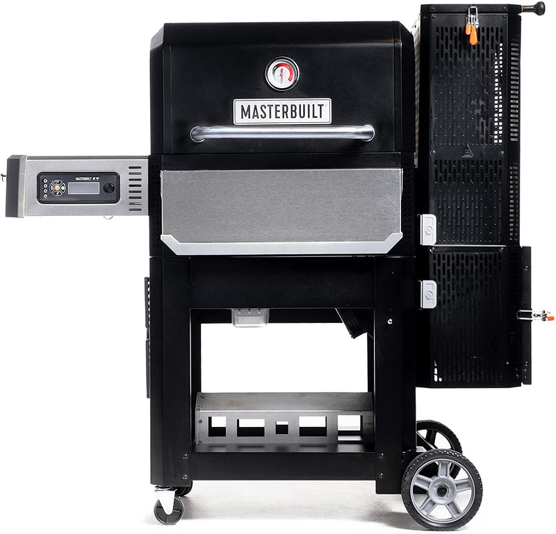 Masterbuilt Masterbuilt Gravity 800 Digital Charcoal Griddle & Grill & Smoker w/ WIFI Control Charcoal / Black MB20040221 Freestanding Charcoal Grill 094428276628