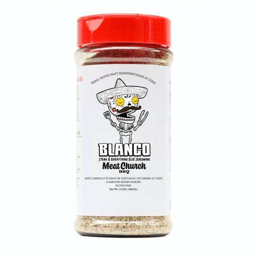 Meat Church Meat Church Blanco Steak & Everything Else Seasoning (12oz) MCBLANCO Sauce & Rub