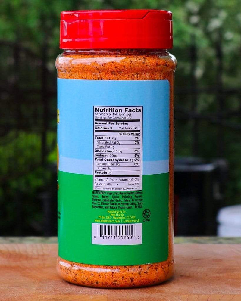Meat Church Meat Church Deez Nuts Rub Seasoning (12oz) MCDEEZNUTSR12 Sauce & Rub 011711552603