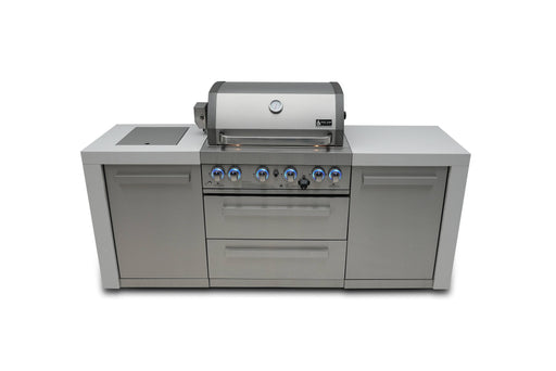 Mont Alpi Mont Alpi 400 Deluxe Island MAi400-D Outdoor Kitchen Pre-Built Bundle 027829404871