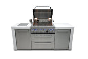 Mont Alpi Mont Alpi 400 Deluxe Island MAi400-D Outdoor Kitchen Pre-Built Bundle 027829404871