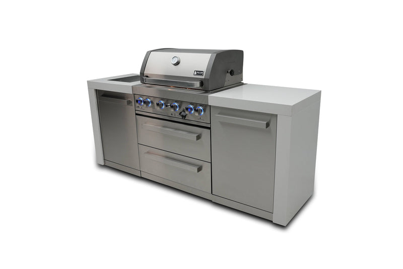 Mont Alpi Mont Alpi 400 Deluxe Island MAi400-D Outdoor Kitchen Pre-Built Bundle 027829404871