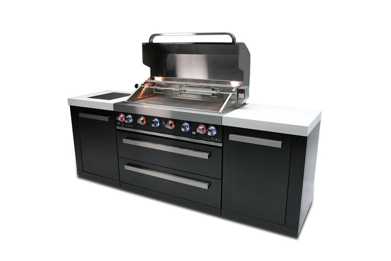 Mont Alpi Mont Alpi 805 Black Stainless Steel Island MAi805-BSS Outdoor Kitchen Pre-Built Bundle 27829404796