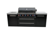 Mont Alpi Mont Alpi 805 Black Stainless Steel Island MAi805-BSS Outdoor Kitchen Pre-Built Bundle 27829404796