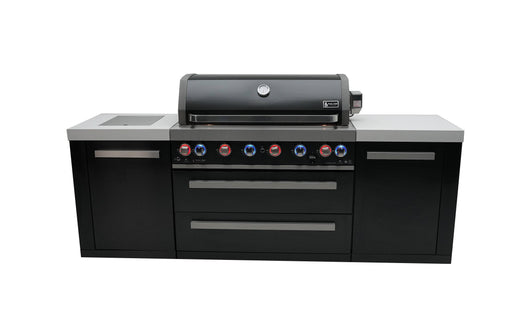 Mont Alpi Mont Alpi 805 Black Stainless Steel Island MAi805-BSS Outdoor Kitchen Pre-Built Bundle 27829404796