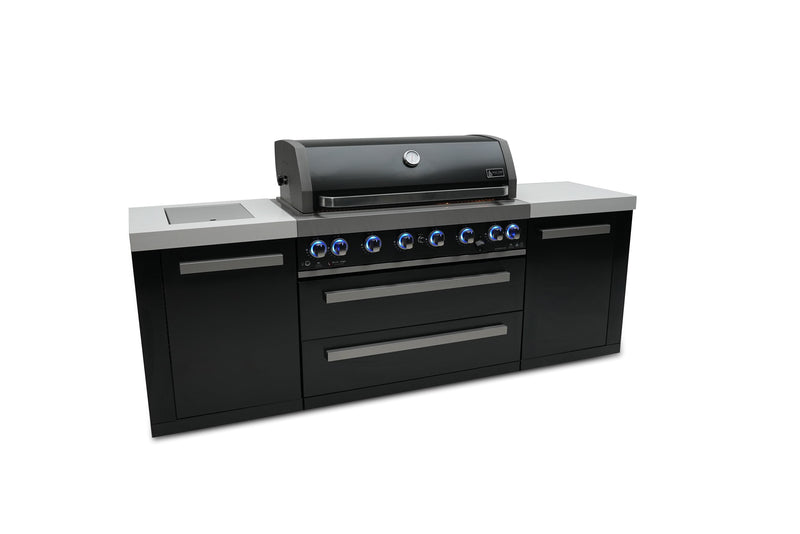 Mont Alpi Mont Alpi 805 Black Stainless Steel Island MAi805-BSS Outdoor Kitchen Pre-Built Bundle 27829404796