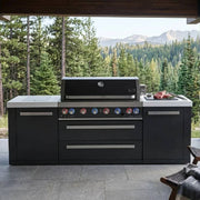 Mont Alpi Mont Alpi 805 Black Stainless Steel Island MAi805-BSS Outdoor Kitchen Pre-Built Bundle 27829404796