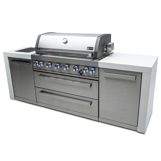 Mont Alpi Mont Alpi 805 Deluxe Island MAi805-D Outdoor Kitchen Pre-Built Bundle