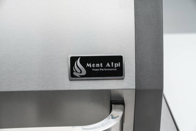 Mont Alpi Mont Alpi 805 Deluxe Island MAi805-D Outdoor Kitchen Pre-Built Bundle