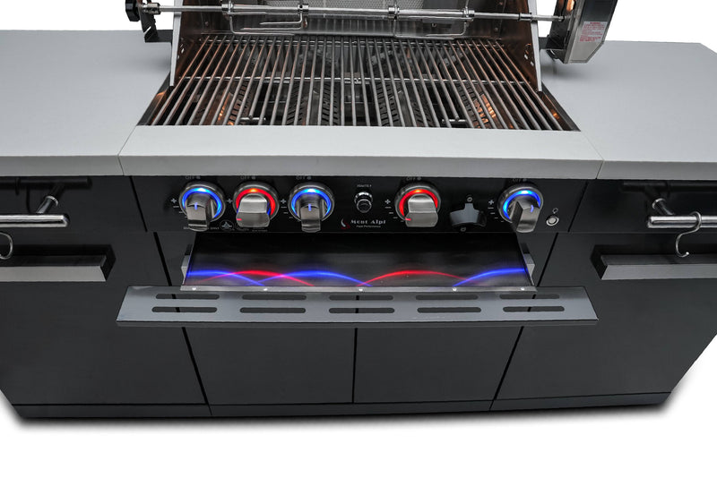 Mont Alpi Mont Alpi 957 Island MA-957 Outdoor Kitchen Pre-Built Bundle 627829404888