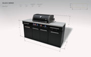 Mont Alpi Mont Alpi 957 Island MA-957 Outdoor Kitchen Pre-Built Bundle 627829404888
