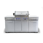 Mont Alpi Mont Alpi 957RS Island MA-957RS Outdoor Kitchen Pre-Built Bundle