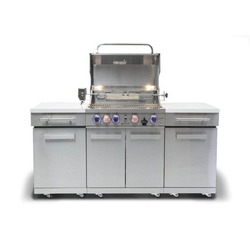 Mont Alpi Mont Alpi 957RS Island MA-957RS Outdoor Kitchen Pre-Built Bundle