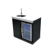 Mont Alpi Mont Alpi Black Stainless Steel Beverage Center MASF-BSS 689771008721