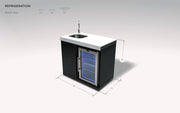 Mont Alpi Mont Alpi Black Stainless Steel Beverage Center MASF-BSS 689771008721