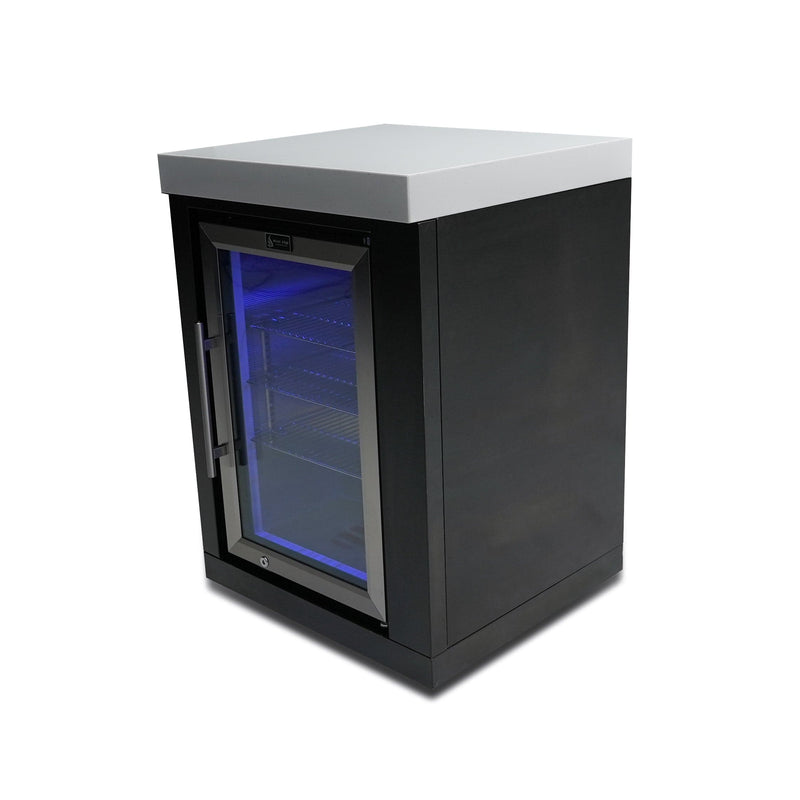 Mont Alpi Mont Alpi Black Stainless Steel Fridge Cabinet Module MASFM-BSS 689771008752
