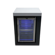 Mont Alpi Mont Alpi Black Stainless Steel Fridge Cabinet Module MASFM-BSS 689771008752