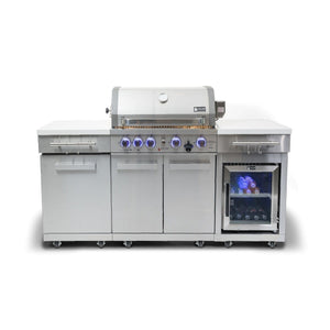 Mont Alpi Compact Island with Refrigerator