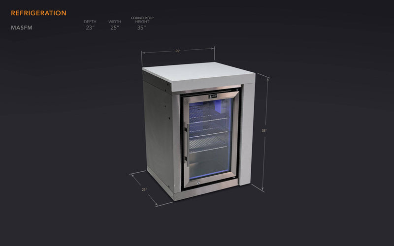 Mont Alpi Mont Alpi Deluxe Fridge Cabinet Module MASFM 689771008707