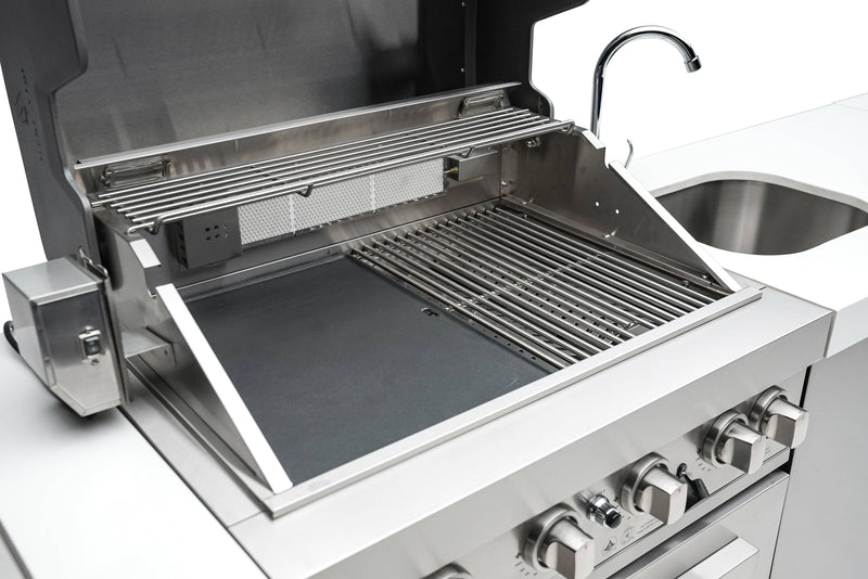 Mont Alpi Mont Alpi Dual Sided Griddle Plate MAGR Accessory Griddle Insert 689771008653