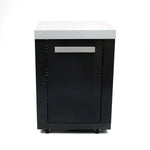 Mont Alpi Extension Cabinet Black Stainless Steel
