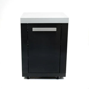 Mont Alpi Extension Cabinet Black Stainless Steel